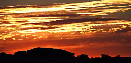 Avond Squaflat campground, Canyonlands NP