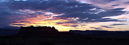 Avond Squaflat campground, Canyonlands NP