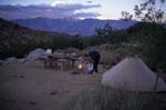 Camping bij mount Whitney